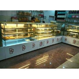 304 Stainless Steel Display Counter, Grade: 304