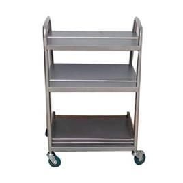 304 Stainless Steel Kitchen Trolley, Height: 2.5 Feet