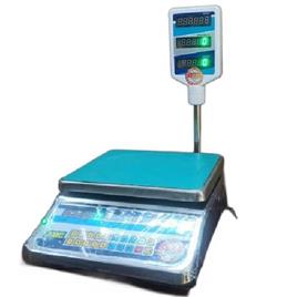 30Kg Ss Price Computing Table Top Scale Bright Geen Led Display, Weighing Capacity: 30kg