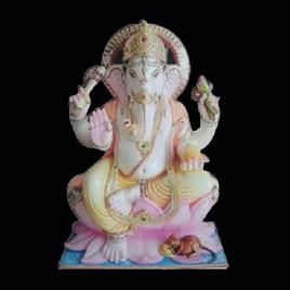 36 Feet Marble Ganesha Statue