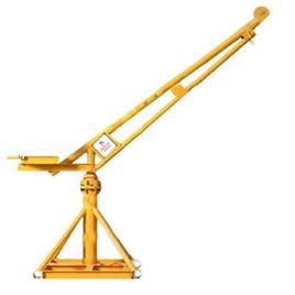 360 Monkey Crane Electric Hoist Structure 500Kg Capacity, Weight: 150 KG