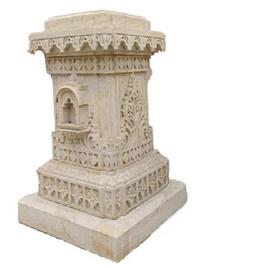 38 Feet Marble Tulsi Stand