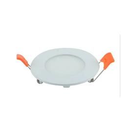 3W Round Slim Fit Panel Led Light For Indoor, Wattage: 3W