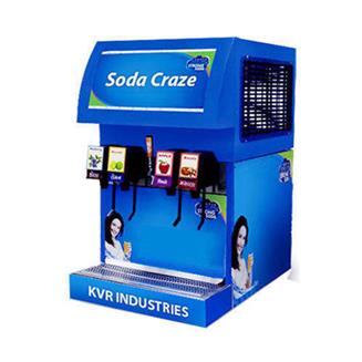 4 Flavor Soda Fountain Dispenser 2, Voltage: 220 V