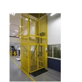 4 Pillar Hydraulic Goods Lift, Max Capacity: 3-4 ton