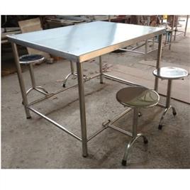 4 Seater Canteen Table