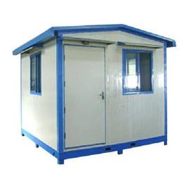 4 X 4 X 8 Feet Security Cabins, Material	Pre Painted: Galvanised Iron