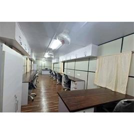 40X10 Portable Office Cabin, Material: Mild Steel