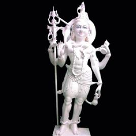 46 Feet Marble Lord Shiva Statue