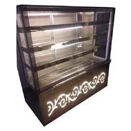 5 Feet Stainless Steel Display Counter, Material: Stainless Steel And Glass