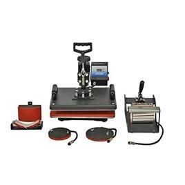 5 In 1 Multi Function Combo Heat Press Machine, Power: 1250