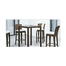 6 Seater Wicker Bar Dining Table