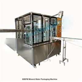 60Bpm Mineral Water Packaging Machine, Machine Capacity: 60BPM