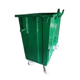 660 Litre Mild Steel Garbage Bin, Capacity: 660 Litre
