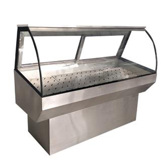 6Ft Fish Counter With Puff Installation