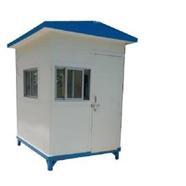 6X6 Feet Mild Steel Portable Security Cabins, Width: 4 Feet