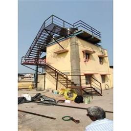 All Steel Staircase Fabrication Work