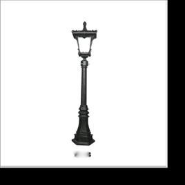 Aluminium Heritage Aluminum Lamp Pole, Material: Aluminium