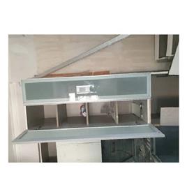 Aluminium Profile Kitchen Cabinets Door, Door Material: Aluminium profile and glass