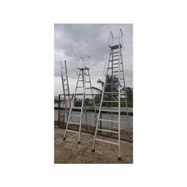 Aluminium Self Support Ladder 2, Available Height: 5 Feet