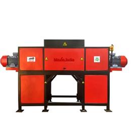 Aluminum And Copper Radiator Shredder, Shredding Machine Type: Double Shaft