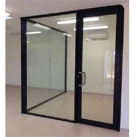 Aluminum Glass Partition 3, Usage/Application: Office