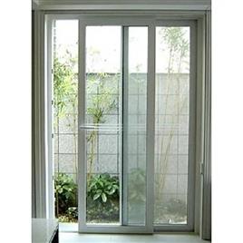 Aluminum Glass Sliding Door, Glass Thickness: 8 mm