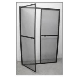 Aluminum Mosquito Net Door, Frame Material: Aluminum