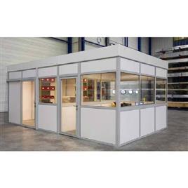 Aluminum Office Partition 2, Material: Aluminum