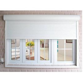 Aluminum Window Manual Rolling Shutter, Material: Aluminium