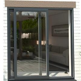 upvc glass door