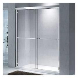 Anodized Aluminium Glass Bathroom Door