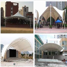 Architectural Tensioned Membrane Structure