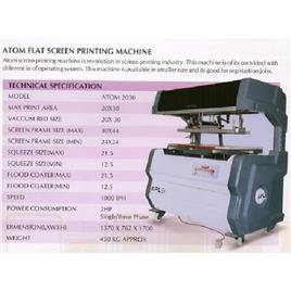 Atom Flat Screen Printing Machine