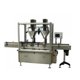 Automatic Double Head Powder Filling Machine 2, Material: Stainless Steel