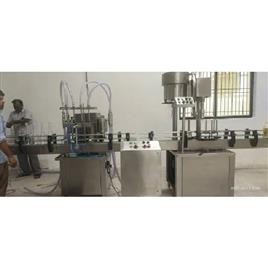 Automatic Edible Oil Bottle Filling Machine 3, Material Grade: Stainless Steel 304