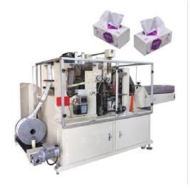 Automatic Facial Tissue Paper Box Making Machine