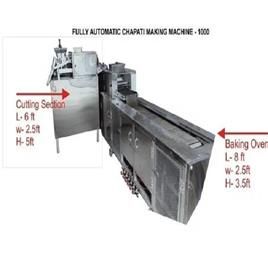 Automatic L Type Roti Chapati Making Machine