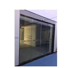 Automatic Sliding Glass Doors, Material: Glass