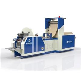 Automatic V Bottom Paper Bag Making Machine, Bag Length: 150-460 mm