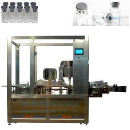 Automatic Vial Filling Machine And Rubber Bunging Machine, Road Permit Or  Way Form: Ahmedabad
