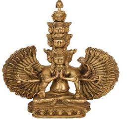 brass ganesh statue