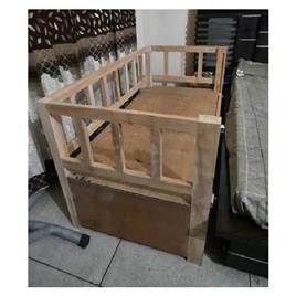 Baby Wooden Cot Bed, Usage: Home and Hotel