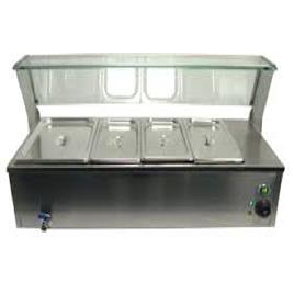 Baine Marie Counter With Glass