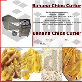 Banana Chips Cutting Machine, Variable Thickness: Yes