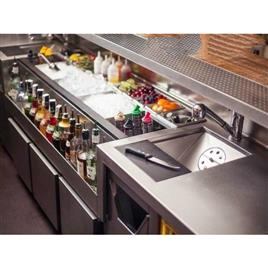 Bar Kitchen Designing, Finish: Matte