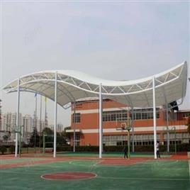 Basketball Ground Covering Tensile Structure