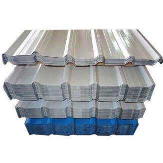 Bhushan Blue White Ppgl Roofing Sheet, Thickness Of Sheet: >5 mm