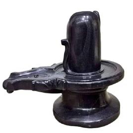 Black Marble Shivling 3, Weight: 25 Kg