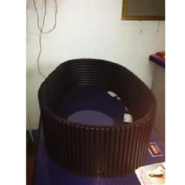 Black Rubber Take Up Drive Belts, Material: Rubber